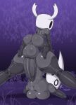  absurd_res anthro arthropod balls big_balls big_breasts big_butt big_penis breasts butt clothing duo empty_eyes english_text female from_behind_position genitals gloves grey_body handwear hi_res hollow_knight hornet_(hollow_knight) huge_balls huge_penis incest_(lore) larger_female legwear looking_back male male/female mehdrawings non-mammal_breasts nude penis penis_awe perching_position perineum protagonist_(hollow_knight) sex size_difference small_but_hung smaller_male team_cherry text thick_thighs thigh_highs vessel_(species) 