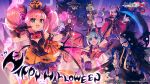  2boys 4girls acura_(gunvolt) azure_striker_gunvolt gunvolt_chronicles_luminous_avenger_ix halloween hatakeyama_yoshitaka highres inters_(gunvolt) isola_(gunvolt) multiple_boys multiple_girls official_art official_wallpaper roro_(gunvolt) 