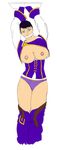  arms_over_head belt bondage caught crying fable fable_3 fable_iii hero hero_of_brightwall panties pants_down princess purple_hair purple_panties scared shackle tears you_gonna_get_raped 
