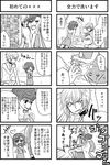  1girl 4koma accelerator comic greyscale last_order monochrome multiple_4koma nico_(hero300) to_aru_majutsu_no_index translated 