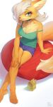  4_fingers 4_toes anthro aruurara beverage_carton canid canine choker crossed_legs eyebrow_through_hair eyebrows feet female fingers fox fur green_eyes hair hand_on_knee hand_on_leg hi_res jewelry liina_(aruurara) mammal multicolored_body necklace orange_body orange_fur simple_background smile smiling_at_viewer solo toes translucent translucent_hair two_tone_body white_background white_hair 
