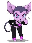  2023 alpha_channel anthro breasts clothed clothing digital_media_(artwork) domestic_cat ear_piercing ear_ring feet felid feline felis female fingers hi_res kittydee mammal piercing ring_piercing simple_background toes transparent_background 