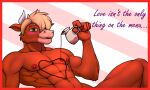  &lt;3 blush bovid bovine candy cattle chocolate dessert food holidays male mammal muscular muscular_male nipples trashbadger valentine&#039;s_day valentine&#039;s_day_card 