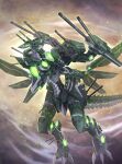  absurdres dragon glowing highres keselum_(neganeura) mecha no_humans original robot science_fiction solo turret weapon 