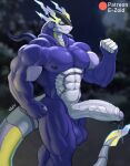  abs ancient_pokemon anthro artist_name balls biceps big_balls big_muscles big_penis bodily_fluids digital_media_(artwork) dragon dripping e-zoid erection flexing flexing_bicep future_pokemon generation_9_pokemon genital_fluids genitals hi_res huge_penis humanoid_genitalia humanoid_penis leaking_precum legendary_pokemon looking_at_viewer male miraidon muscular muscular_anthro muscular_male muscular_thighs nintendo nipples nude paradox_pokemon patreon patreon_logo patreon_username pecs penis pokemon pokemon_(species) pose precum precum_drip precum_string serratus signature solo triceps ultimate_mode_miraidon vein veiny_penis 