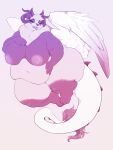  absurd_res anthro areola bear belly belly_overhang belly_rub big_areola big_belly big_breasts big_butt big_tail big_wings breasts butt dragon eyelashes female fur giant_panda hi_res holding_belly holding_breast horn huge_breasts huge_butt hybrid kij&#039;sil| looking_at_viewer mammal multi_horn navel nipples nude nude_female obese obese_anthro obese_female one_eye_closed overweight overweight_anthro overweight_female purple_body purple_fur rubbing rubbing_breast smile smiling_at_viewer solo spines tail thick_thighs tongue tongue_out white_body white_fur whorgi wide_hips wings wink winking_at_viewer winking_eye 