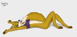  absurd_res anthro canid canine eilen female fox hi_res louieaus lying mammal mature_(disambiguation) nude solo 