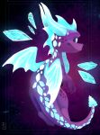  2018 absurd_res claws curved_horn deviant-soulmates digital_media_(artwork) dragon feral hi_res horn membranous_wings purple_eyes scalie solo spines spyro spyro_the_dragon video_games western_dragon wings 