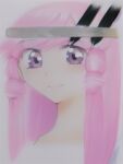 headband non-web_source parakadina_chan pink_eyes pink_hair 
