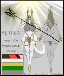  2022 absurd_res anthro anubis arceus big_breasts big_butt black_body black_sclera breasts butt character_name deity egyptian_mythology female fusion generation_4_pokemon hi_res huge_breasts legendary_pokemon looking_at_viewer mask measurements middle_eastern_mythology multicolored_body mythology nintendo not_furry palette pokemon pokemon_(species) pokemon_fusion red_eyes scepter solo staff two_tone_body wide_hips zacianswords 
