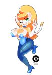  absurd_res anthro breasts cranebear domestic_cat felid feline felis female hi_res jessica_young_melis mammal pinup pose solo 