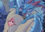  absurd_res capcom difference dragon female hi_res lagiacrus leviathan leviathan_(mh) monster_hunter sloppy_bird solo 