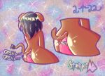  ambiguous_gender anthro black_hair brown_body brown_fur butt butt_focus butt_in_face dog_ears duo facesitting fur grinding hair hi_res hybrid kaiketsu_zorori long_hair roger_(zorori) sex sitting staplerad tail tail_tuft tuft 