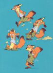  2023 absurd_res anthro barefoot bottomwear bottomwear_down bottomwear_pull canid canine claws clenched_teeth clothed clothing clothing_pull disney ears_back ears_up edtropolis exposed eyes_closed fangs featureless_crotch feet fox fur hi_res looking_down male mammal multiple_images nick_wilde open_mouth pants pants_down partially_clothed pivoted_ears raised_tail running shirt shorts shorts_down shorts_pull signature solo tail tank_top teeth toe_claws tongue topwear wide_eyed zootopia 