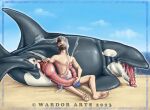  anal anus beach bestiality bodily_fluids butt cetacean comic cum cum_on_face cum_shower cumshot dolphin duo ejaculating_cum ejaculation erection eyes_closed feral genital_fluids genitals handjob hi_res human licking male male/male mammal marine masturbation oceanic_dolphin oral orca penile penile_masturbation penis penis_lick saliva saliva_string sea seaside sex slit slit_play tongue tongue_out toothed_whale ward0r water 