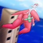  absurd_res anthro anus big_butt butt butt_grab claws duo el_zeta eyelashes female flying generation_3_pokemon genitals hand_on_butt hi_res latias legendary_pokemon looking_back multicolored_body nintendo open_mouth pillar pink_anus pink_pussy pokemon pokemon_(species) pussy rayquaza red_body sea sky solo spread_butt spread_pussy spreading thick_thighs two_tone_body water white_body y_anus yellow_eyes 