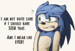  anthro better_version_at_source blue_fur bughs-22 clenched_teeth english_text engrish eyebrows fur green_eyes hair half-length_portrait humor light_skin long_hair multicolored_fur portrait reaction_image simple_background solo solo_focus sonic_(series) sonic_the_hedgehog spikes sweat sweatdrop teeth text two_tone_fur uncomfortable video_games watermark white_background 