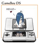  game_boy handheld_game_console lowres nintendo nintendo_ds product_placement solo the_ring through_screen yamamura_sadako 