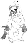  akino-kamihara anthro athletic athletic_male barely_visible_genitalia barely_visible_penis brush claws convenient_censorship curled_tail dipstick_ears generation_7_pokemon genitals gloves_(marking) hi_res leg_markings looking_at_viewer male markings monochrome multicolored_ears neck_tuft nintendo nipples nude paintbrush pawpads penis pokemon pokemon_(species) rockruff sketch socks_(marking) solo toe_claws tongue tongue_out tuft 