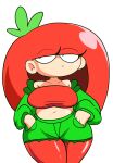  clothing female food food_creature fruit human humanoid mammal pizza_tower plant solo tomato tomato_toppin unknown_artist 