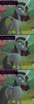  absurd_res angry big_butt blender_(software) book butt butt_expansion butt_focus butt_shot comic detailed_background dialogue equid equine expansion female feral growth hi_res horn huge_butt kamimation looking_at_butt mammal mane oleander_(tfh) smile smirk solo speech_bubble tail text them&#039;s_fightin&#039;_herds unicorn wide_hips 