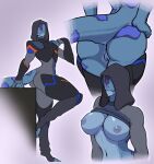  alien anthro anus armor blind blue_body breasts butt clothed clothing clothing_lift digital_media_(artwork) eyeless female galra genitals hi_res hood humanoid jodelr lizard multiple_poses narti nipples not_furry nude open_clothing open_shirt open_topwear pose pussy raised_clothing raised_shirt raised_topwear reptile scalie shirt shirt_lift skinsuit solo tight_clothing topwear tucked voltron voltron_legendary_defender 