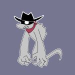  1:1 angry bandanna claws clothing floating ghost golde_(golde) hat headgear headwear hi_res kerchief male rebeltrash simple_background solo spirit 