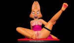  3d_(artwork) anthro breasts canid canine clothed clothing diane_foxington digital_media_(artwork) dreamworks dress female fox hi_res legs_in_air legs_up mammal nipple_piercing nipples nonotoys pawpads piercing pink_nipples pinup pose spread_legs spreading tape the_bad_guys 