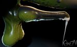  3d_(artwork) alien belly blender_(software) dick_pic digital_media_(artwork) feral gwen_the_hyena hi_res infection knot male side_view signature solo 