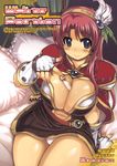  between_breasts breasts cleavage creator curvy gloves highres huge_breasts long_hair panties plump purple_hair ragnarok_online solo underwear wide_hips xration 