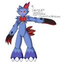  ambiguous_gender anthro claws female feral fur fusion generation_2_pokemon generation_4_pokemon generation_8_pokemon head_gem human humanoid hybrid male mammal nintendo notched_ear pokemon pokemon_(species) pokemon_fusion sharp_teeth sneasel sneasler solo teeth theregretter toe_claws weavile 