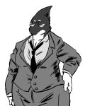  2023 anonymous_artist anthro black_body black_necktie bottomwear business_suit button_(fastener) cetacean clothed clothed_anthro clothed_female clothing countershade_face countershading dc_comics digital_drawing_(artwork) digital_media_(artwork) dolphin empty_eyes eyebrows female fin fully_clothed grey_bottomwear grey_clothing grey_skirt grey_suit grumpy hand_on_hip hand_on_own_hip hi_res humanoid_hands mammal marine mouth_closed multicolored_body necktie oceanic_dolphin orca orca_(dc) portrait shirt simple_background skirt solo standing suit three-quarter_portrait toothed_whale topwear two_tone_body undershirt white_background white_body white_clothing white_eyebrows white_shirt white_topwear 