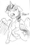  2017 cutie_mark equid equine eyes_closed feathered_wings feathers female feral friendship_is_magic fur graphite_(artwork) hasbro hi_res hooves horn mammal mane marcushunter monochrome my_little_pony open_mouth pencil_(artwork) princess_twilight_sparkle_(mlp) signature solo tongue tongue_out traditional_media_(artwork) twilight_sparkle_(mlp) unicorn_horn winged_unicorn wings yawn yawning_position 