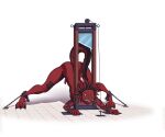  chain conquistabear furx_(character) guillotine imminent_death lizard male reptile scalie solo 