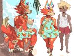  absurd_res animal_crossing anthro anthro_penetrated anus audie_(animal_crossing) big_breasts big_butt blonde_hair bottomless bottomwear bouncing_breasts breasts butt butt_grab canid canine canis clothed clothing dress duo eyewear eyewear_on_head female footwear fur hair hand_on_butt hi_res human human_on_anthro human_penetrating human_penetrating_anthro interspecies kentowan male male/female mammal nintendo on_bottom on_top orange_body orange_fur outside partially_clothed penetration reverse_cowgirl_position sandals sex shirt shorts sky spread_anus spreading sundress sunglasses sunglasses_on_head thick_thighs topwear villager_(animal_crossing) walking wide_hips wolf 