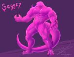  absurd_res entitropy goo_creature hi_res male muscular seggzy_(entitropy) simple_background solo 