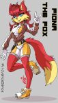  absurd_res anthro archie_comics blue_eyes canid canine clothed clothing female fiona_fox fox fur fur_markings gloves hair handwear hi_res jacket mammal markings red_body red_fur red_hair sega solo sonic_the_hedgehog_(archie) sonic_the_hedgehog_(comics) sonic_the_hedgehog_(series) tagme topwear vicvance 