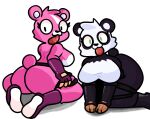  bear cuddle_team_leader duo epic_games female female/female fortnite hi_res humanoid lewdewott mammal panda_team_leader 