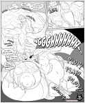  absurd_res activision anthro big_breasts big_penis breasts dragon female genitals hi_res huge_breasts huge_penis hyper hyper_breasts hyper_genitalia hyper_penis male penis solo spyro_the_dragon thewilldpink 