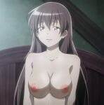  benriya_saitou-san_isekai_ni_iku breasts knight large_breasts nude nude_filter raelza scar scar_on_cheek scar_on_face third-party_edit 
