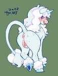  equid equine female feral flipside flipside_tailsideup flipsidetailsideup galarian_form galarian_ponyta generation_1_pokemon genitals horn horse mammal nintendo nsfw pokemon pokemon_(species) pony ponyta pussy regional_form_(pokemon) tailsideup unicorn 