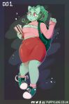  absurd_res anthro bulbasaur chunky female furry generation_1_pokemon hi_res nintendo pinup pokedex pokedex_challenge pokemon pokemon_(species) pokemon_day pokemorph pose puppyluxe solo trans_(lore) trans_woman_(lore) 