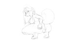  16:9 animated anthro brap canid canine canis domestic_dog el_brapitto fart feces female mammal pooping scat short_playtime solo solo_focus widescreen 
