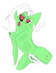  alien armpit_hair body_hair breasts clitoris female freckles frown genitals green_body green_skin hair humanoid lord_dominator musk_clouds nipples pubes pussy solo tongue tongue_out wander_over_yonder white_hair wormliker 