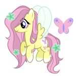  1:1 accessory ambiguous_gender ankles_tied blue_eyes bound cutie_mark dreamscreep ear_markings equid equine eye_markings feathers feral flower flower_in_hair flutter_pony_(mlp) fluttershy_(mlp) friendship_is_magic fur hair hair_accessory hair_over_eye hasbro hi_res horse insect_wings leg_markings long_hair long_tail mammal markings my_little_pony one_eye_obstructed pegasus pink_hair plant pony smile socks_(marking) solo tail wings yellow_body yellow_fur 