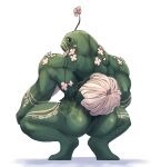 anthro broly_culo buff_eulopii butt butt_focus creatures_of_sonaria eulopii flower male meme muscular plant roblox saulgreatman solo 