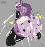  absurd_res anthro ass_up balls big_butt bodily_fluids butt cum cum_in_ass cum_in_hair cum_inside cum_on_butt cum_on_face cumshot dialogue dibtheyeen ear_piercing ear_ring ejaculation excessive_cum excessive_genital_fluids eyewear fangs fluffy fluffy_tail genital_fluids genitals glasses hair half-closed_eyes hi_res huge_butt hyena kiss_mark kiss_mark_on_balls kiss_mark_on_butt kissing_cheek latex latex_stockings long_hair long_tail male mammal narrowed_eyes open_mouth piercing ring_piercing shaking_butt solo tail teeth tongue twerking voidbeerfloat 