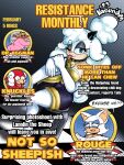  anthro bat bell big_breasts bovid breasts caprine cosplay cover dr._eggman echidna female group hi_res human humor idw_publishing kazuniarts knuckles_the_echidna lanolin_(sonic_the_hedgehog) magazine magazine_cover male mammal monotreme rouge_the_bat sega sheep sonic_the_hedgehog_(comics) sonic_the_hedgehog_(idw) sonic_the_hedgehog_(series) 