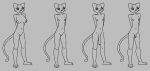  anthro average_penis bethesda_softworks big_breasts big_penis breasts crossgender felid female flaccid flat_chested genitals girly group hi_res katia_managan khajiit long_penis madmanransom male mammal penis prequel_adventure pussy smile the_elder_scrolls webcomic 