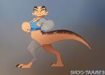 6-9 alien anthro blue_clothing bodysuit clothed clothing cybernetics cyborg dressing female hi_res lizard machine partially_clothed reptile scalie shido-tara simple_background sketch skinsuit solo tight_clothing 